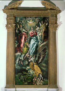 処女の仮定、1607-13 作： El Greco
